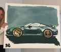 Porsche 911 Dark Green