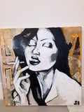 Cigarette lady