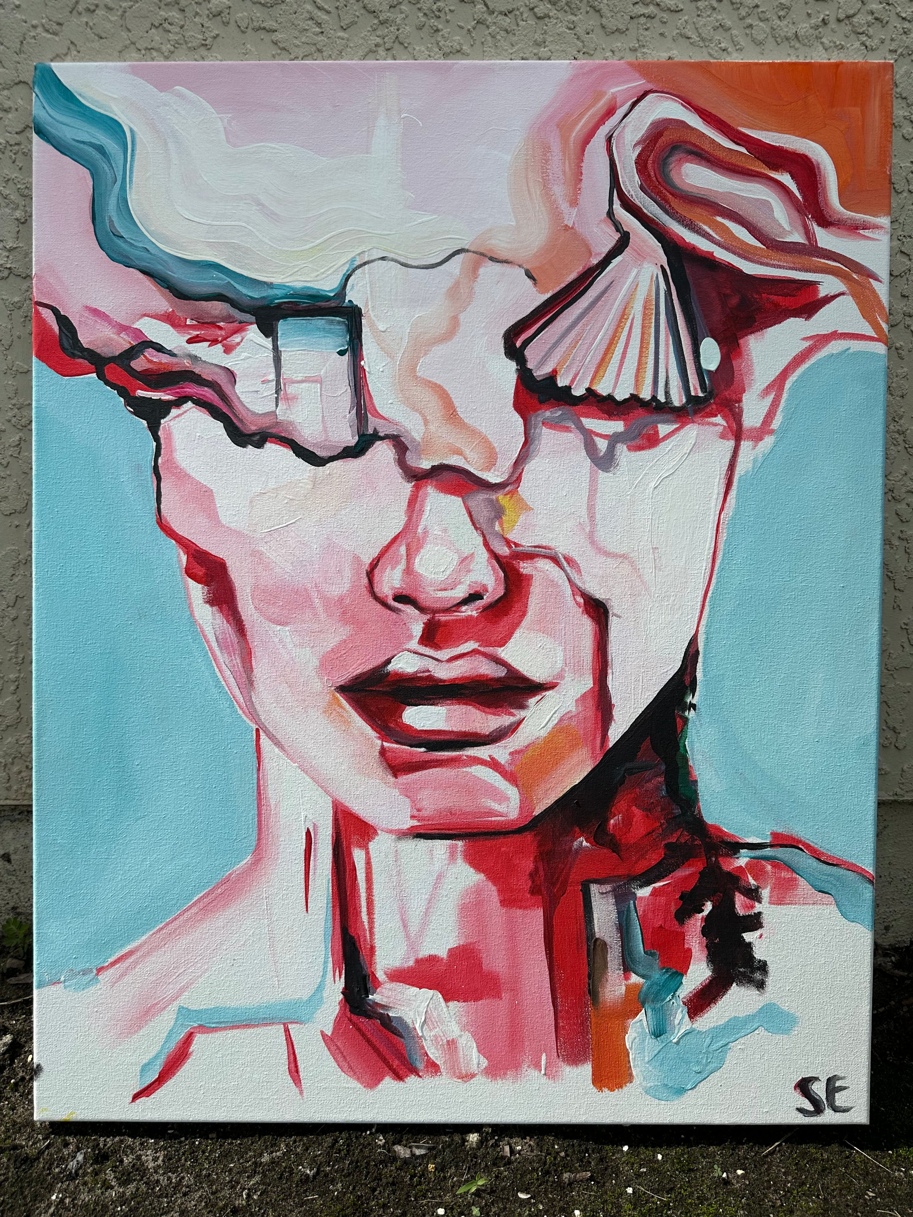 Elsa Acrylic Face