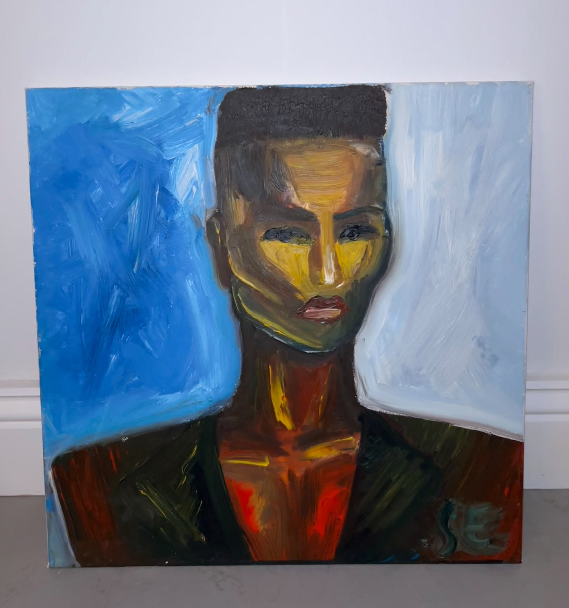 Grace Jones Acrylic Lady