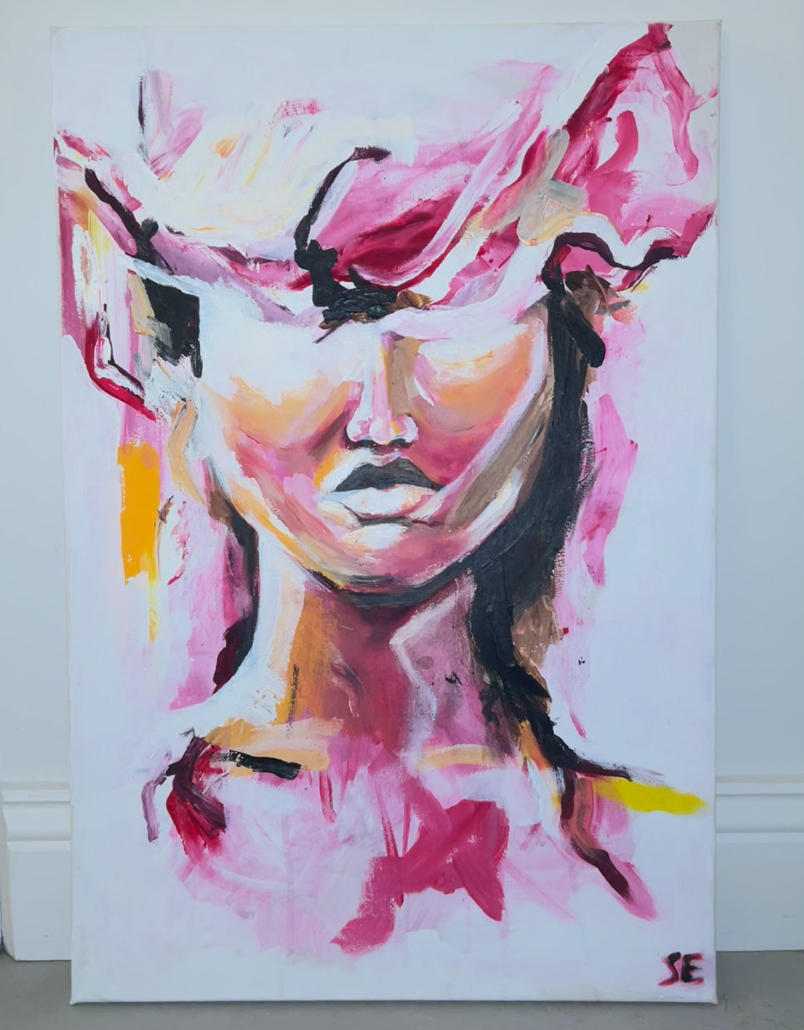 Natasha Acrylic Lady