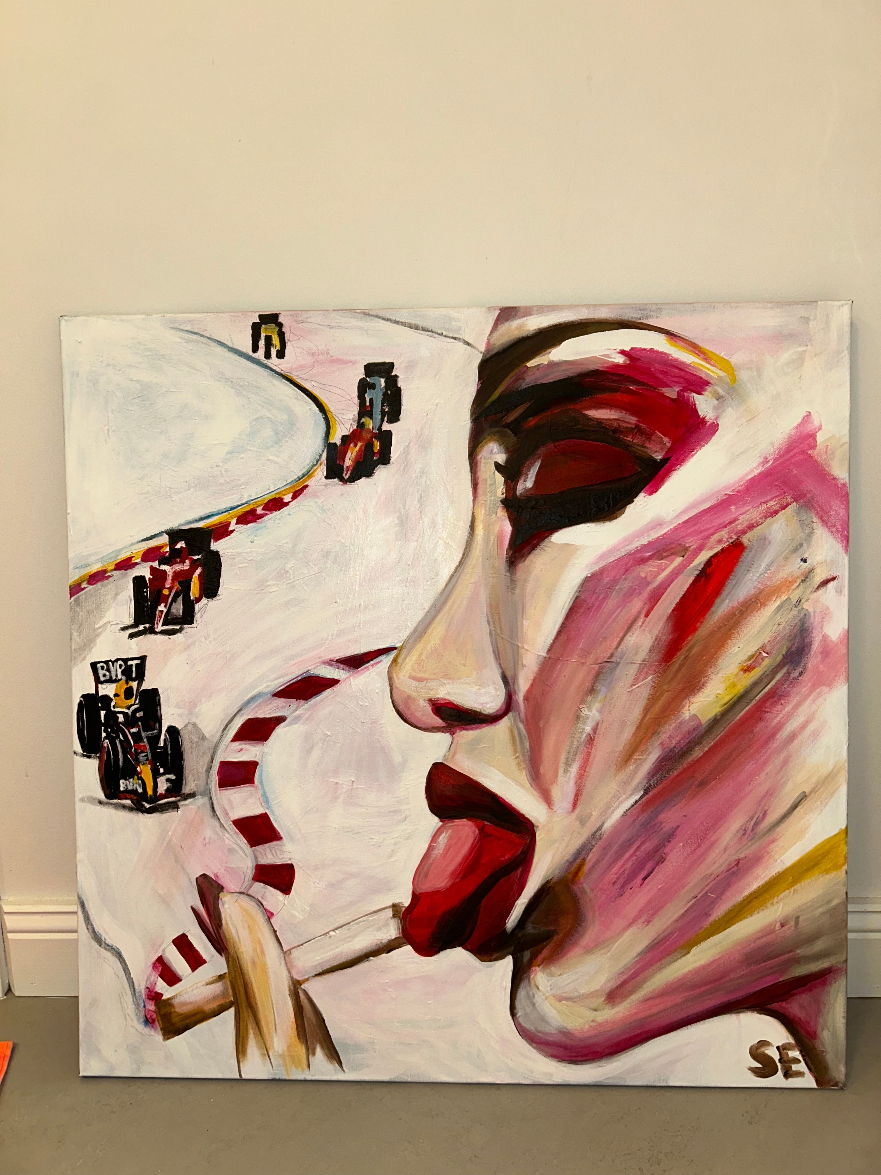 Maria F1 Acrylic Lady
