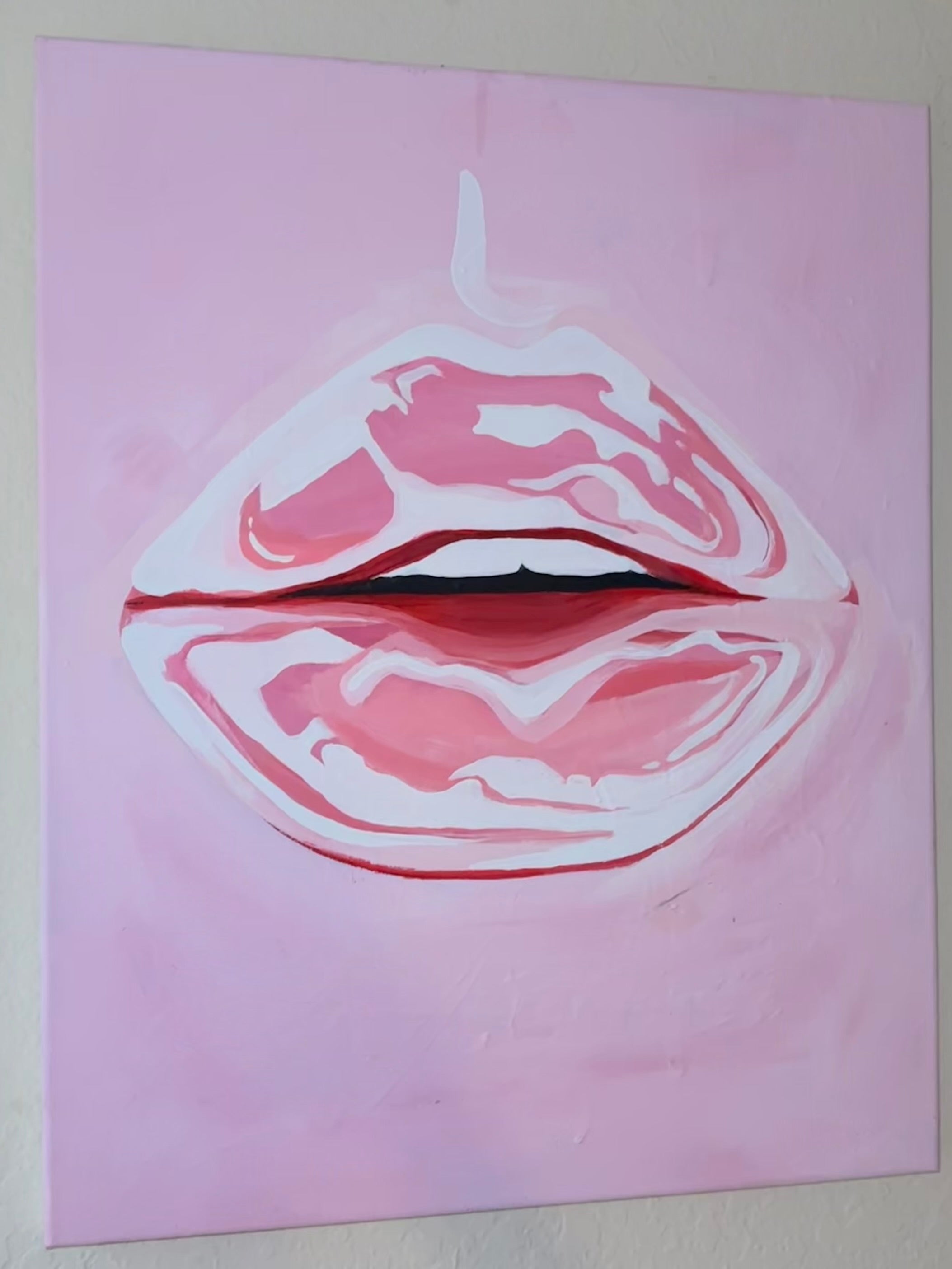 Baby Pink Glossy Lips